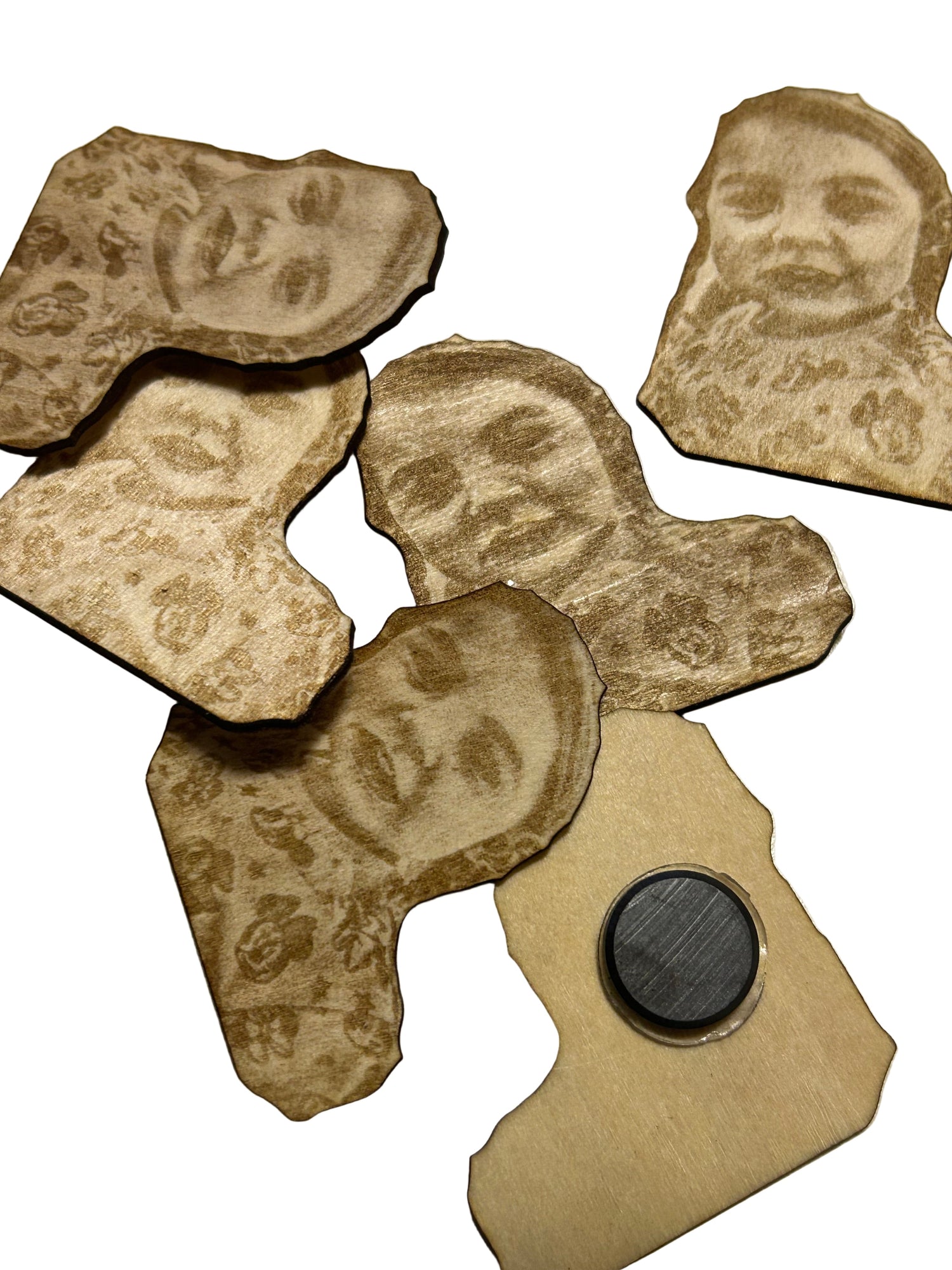 custom lasered magnets
