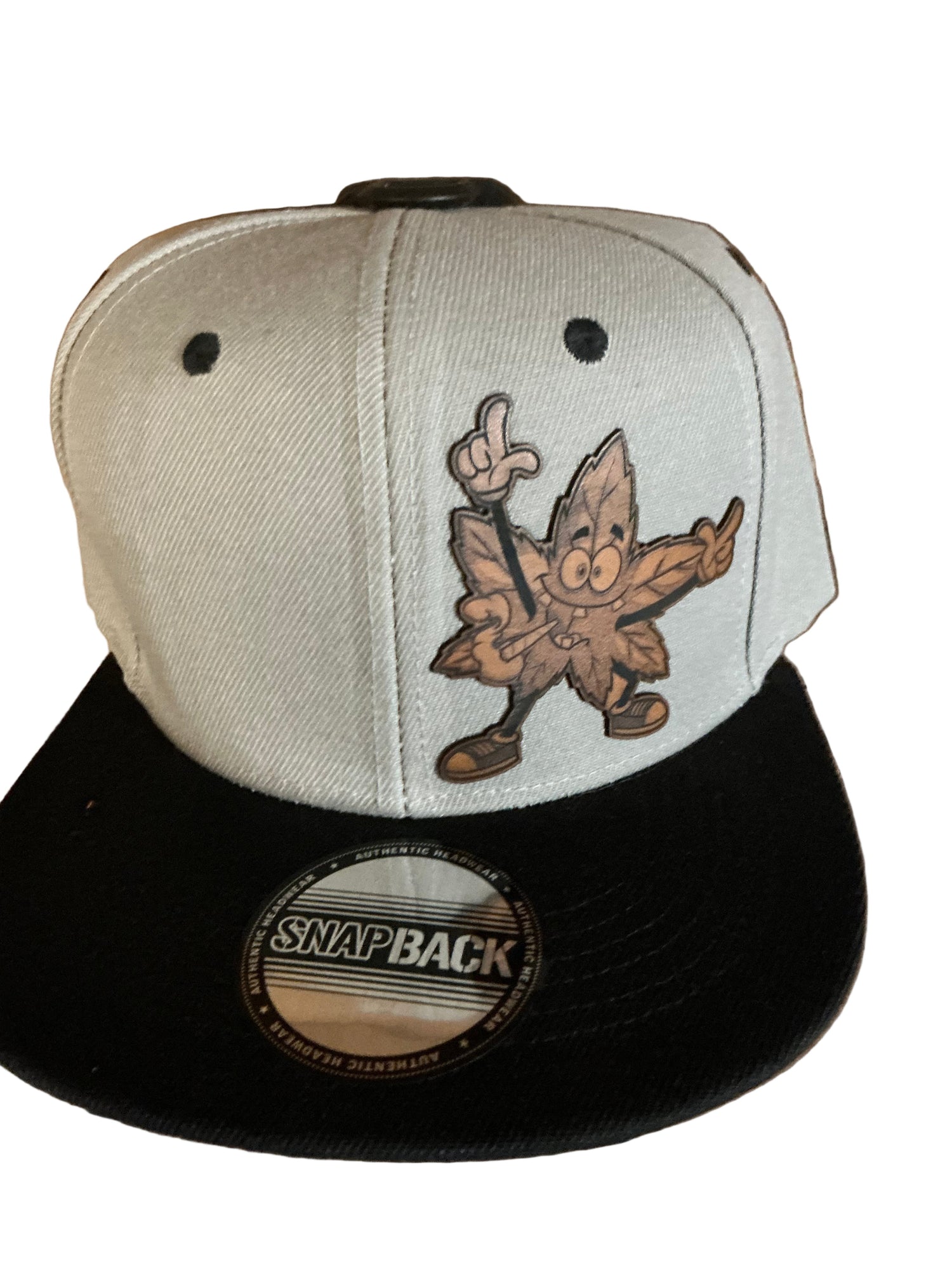 Custom leather patched hats