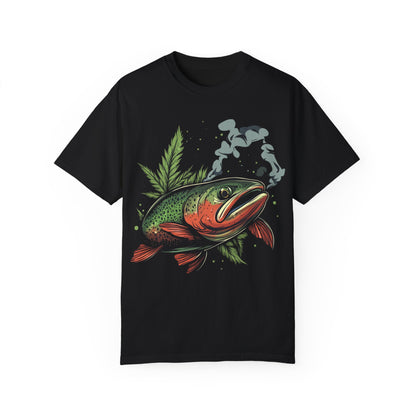 Eco-Friendly Fishing Graphic Tee - Perfect for Anglers